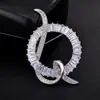 Broche de alta gama de alta gama Pin de cisne búho zorro ciervo corsage de abrigo de alta gama joyería para ropa anti-exposición