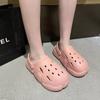 Liquidação de Clearance Tamancos Masculinos Moda para Casal Sapatos de Jardim Confortáveis Tamancos de Solado Grosso com Design Fechado nos Dedos Sapatos Casuais