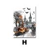 Cross-border Halloween para sala de estar pintura decorativa comércio exterior quente varanda cartaz pendurado pintura casa HD pintura núcleo atacado