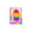 Nuevo Cuaderno Espiral de Dibujos Animados Lindos Transfronterizo, Cuaderno para Aliviar el Estrés Pionero Matarroedores, Planificador Colorido