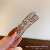Pinza de pico de pato elegante de estilo coreano, transparente, con perlas y pedrería en forma de corazón, para arreglar el flequillo, accesorio para el cabello moderno y versátil para mujeres