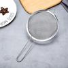 Colher de peneira para filtro de óleo de aço inoxidável tela de malha em linha reta malha para macarrão frito coador de leite de soja colher coadora de suco fabricantes atacado