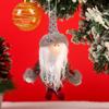 Pendente Decorativo Pequeno de Natal Transfronteiriço Pingente para Árvore de Natal Boneco de Papai Noel em Pé de Tecido Espumado