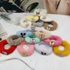 Gomas para el pelo de niños, Cuerdas de pelo de felpa lindas, Accesorios para el pelo de princesa lindos coreanos, Lazos dulces, Accesorios para el pelo de animales para niñas pequeñas