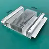 Disipador de calor Router Enfriador de CPU Disipador de calor Placa de aluminio Perfil 40*40/50*50mm Disipador de calor de aluminio Multitamaño