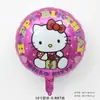 Globos de Papel de Aluminio de Ángel de Dibujos Animados Decoración de Fiesta de Cumpleaños Globos Flotantes Redondos con Forma de Gato Venta al Por Mayor