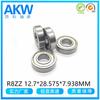 Fabricante Cixi R8Zz 12.7*28.575*7.938mm Rolamento Imperial para Bicicleta e Ferramenta Elétrica