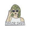 Taylor swlft broche taylor swift crachá de metal música pop cantor cartoon pin