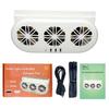 Nuevo Ventilador Solar Controlado por Luz para Escape de Coche, Ventilador de Escape para Circulación de Aire, Ventilador de Ventilación para Coche, Refrigeración para Coche