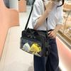 Bolsa de Dolor de Gato Joker Diario Pequeña Cantidad de Comida Estudiante Chica Picante Bolso Cruzado JK Secundario Lindo Bolso Pequeño de Dolor