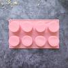 Molde de silicona para tarta de huevo, mousse, postre francés, forma cilíndrica, para hornear, cubitos de hielo, jabón, 34