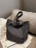 Bolsa de lona estilo coreano, casual y simple, de gran capacidad, bolso de hombro para mujer para el otoño y el invierno, bolsa de mano para el trabajo