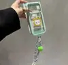 El cordón con soporte para anillo de gato se transforma instantáneamente en una funda compatible con iPhone 16 Dopamine Cielo Estrellado para Apple 17 Pro Max