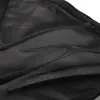 Panty sexy de malla estilo europeo y americano para mujer con tiras finas y hebilla metálica, transparente, sexy y seductor, talla grande, tanga transpirable y ligero