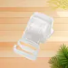 Alças de Ombro Transparentes, Alças de Sutiã Invisíveis, Antiderrapantes, Alças Finas de Reposição Estendidas, Alças de Sutiã de Cristal de Alta Elasticidade com Fivela de Ajuste