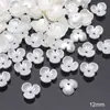 Suporte de flor com contas de pérola artificial ABS pétalas contas espaçadoras estilo antigo acessórios DIY feitos à mão pulseira colar roupas brincos