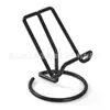 Soporte de Teléfono Metálico Lineal de Hierro Forjado para Escritorio Simple Soporte de Exhibición para Lectura Porta Tarjetas de Visita Fábrica Soporte Perezoso