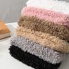 Gorro de Punto de Lana con Orejas de Oso Lindo para Otoño e Invierno, Engrosado Estilo Coreano, a Prueba de Frío, Versátil, Gorro de Felpa Adelgazante para Mujer