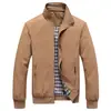 Al por mayor 2025 Nuevas Chaquetas para Hombre Primavera y Otoño Transfronteriza Casual Estilo Coreano Guapo Chaqueta con Cremallera de Piloto para Hombre
