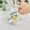 Estilo Europeo Hueso de China 12 Piezas Espresso Seis Tazas Seis Platillos Serie Limón Weijia Hogar Té de la Tarde Regalo de Oficina