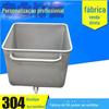 Máquina de amassar rolo com suporte para caminhão de carne 200l elevador de carro de barril de aço inoxidável com suporte para fornecimento direto da fábrica de carro de balde de carne