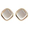 Pendientes de ojo de gato de cristal francés de alta gama para mujer, ligeros, elegantes, de circonita, a la moda, combinables con todo.