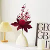 Flores Artificiales, Bayas de Acebo Norteamericano, Combinación de Calabazas, Hojas de Arce, Agujas de Pino, Decoración del Hogar, Halloween, Festival de Primavera, Decoraciones de Navidad, Productos Nuevos