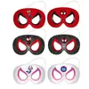 Óculos e máscaras da Patrulha Canina e Homem-Aranha em estoque transfronteiriços, máscaras de festa de desenhos animados, itens decorativos de papel para festa à fantasia