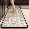 Tapetes de Chão de Cozinha Desenho Animado, Tapetes de Chão de Lama Diatomácea Domésticos, Tapetes de Chão Absorventes de Água e Óleo, Tapetes Antiderrapantes Resistentes a Manchas e de Fácil Cuidado Atacado