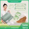 Almofada de pescoço de absinto conjugada almofada cervical de dupla finalidade almofada cilíndrica destacável doméstica Almofada dividida de absinto