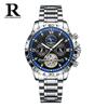 Relógio Relógio Mecânico Masculino Relógio Masculino Sentido Avançado Relógio de Negócios Relógio Mecânico Automático Relógio com Tourbillon Vazado