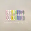 Pinza para el Pelo de Niños Color Macaron con Goteo de Aceite Pinza Dulce para Flequillo de Estudiante de Primaria Pinza Lateral Versátil de Estrella de Cinco Puntas Horquilla Accesorio para el Cabello