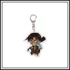 2026 Anime Periférico Detetive Conan Chaveiro Acrílico 2D Plano Pingente de Mochila Escolar