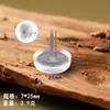 Puntas de Suelo para Muebles Silicona Transparente Antideslizantes Almohadillas para Pies Puntas para Pies Sofá Mesa Sillas Taburetes Elevadores Silenciadores Almohadillas Protectoras Puntas de Suelo para Pies