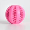 Fuga Bola de Sandía Mascota Perro Fuga Bola Limpieza Molar Juguete Interactivo Resistente al Desgaste Resistente a Mordidas Lavable a Máquina Juego para Perro