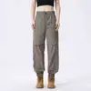 Pantalones de Tobillo Estilo Americano Woodpecker para Mujer Primavera y Otoño Marca de Tendencia Pantalones Casuales para Exteriores A prueba de Viento Nueva Llegada Moda Versátil Pantalones Rushover
