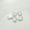 Sol Luna Estrellas Retro con Diamante Irregular Redondo Ojo de Gato Pendientes Pendientes Collar Colgante Accesorios DIY