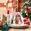Pendente de Árvore de Natal Transfronteiriço da Amazon Chaveiro do Papai Noel Pingente de Natal Chaveiro de Presente de Natal