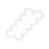 Molde de Corte de Rosa Molde de Impressão de Açúcar Flip Casca de Açúcar Flor de Açúcar Pão no Vapor Bolo Flor Rolo Modelador Biscoito Assar