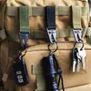 Fivela de cinto tática para exterior, fivela de cinto, chaveiro, fita de montanhismo, fivela multifuncional, fabricantes, em estoque, atacado
