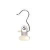 Gancho clip multifuncional clip de acero inoxidable clip para ropa clip antideslizante para pantalones clip para calcetines clip para sombrero clip pequeño 3 clips
