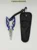 Removedor de anzuelos de pesca tipo pico de águila de acero inoxidable color titanio y pinzas de control de peces con cordón portátil, Juego multifuncional de pinzas para señuelos