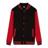 Todo Algodón Rizo Grande Delgado Traje de Béisbol Sudadera Ropa de Trabajo Personalizada Grupo de Personal Chaqueta Deportiva de Ocio Logo Bordado