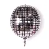 Balão de alumínio 4D novo de 22 polegadas para festa, discoteca, decoração de casamento, Dia dos Namorados, arranjo de bola para bar, KTV