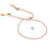 Pulsera Más Vendida en Amazon Pulsera de Cuentas de Cobre con Borla Cuerda de Mano de Algodón Colorida Thaler Estilo Nuevo de Comercio Exterior Yiwu para Hombres y Mujeres