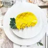 Novo Prendedor de Cabelo de Acetato Fruta, Presilha Divertida de Frutas, Acessório de Cabelo para a Nuca, Presilha Tubarão de Cabelo de Alto Padrão, Versátil para Mulheres