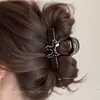 Presilhas de Cabelo para Mulheres com Cabelo Fino, Estilo de Luxo, Novo Modelo 2026, Presilha de Tubarão de Tamanho Médio, Grampo para a Parte de Trás da Cabeça, Acessório de Cabelo