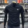 Camisa Polo con Estampado de Letras para Hombre, Camiseta de Manga Corta, Ropa de Verano con Cuello, Camisa de Media Manga con Cuello Solapa para Hombre, Camiseta de Seda Helada con Cuello