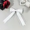 Grampo de Cabelo com Laço de Renda Fita Estilo Japonês Feminino Doce Escuro Estilo Cool Punk Gótico Acessórios de Cabelo Personalizados da Moda Adorno de Cabeça