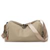 Bolsa de Viaje de Lona de Gran Capacidad para Mujer, Bolsa Cruzada Casual Ligera, Almacenamiento, Mochila Deportiva, Bolso de Hombro para Viaje Diario para Mujer